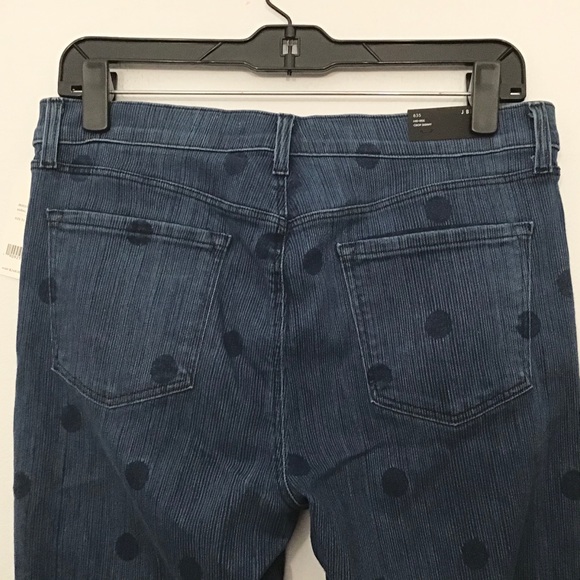 J Brand NWT Polka Dot Aerial Cropped Skinny Jean - Picture 9 of 11